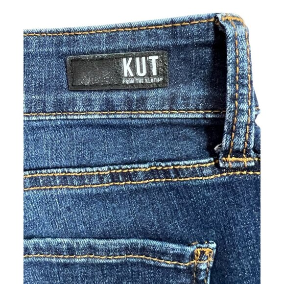 Kut From The Kloth Women Jeans High Rise Natalie Fab AB Bootcut Blue Size 8 - Picture 6 of 15